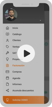 como hacer una factura desde el movil