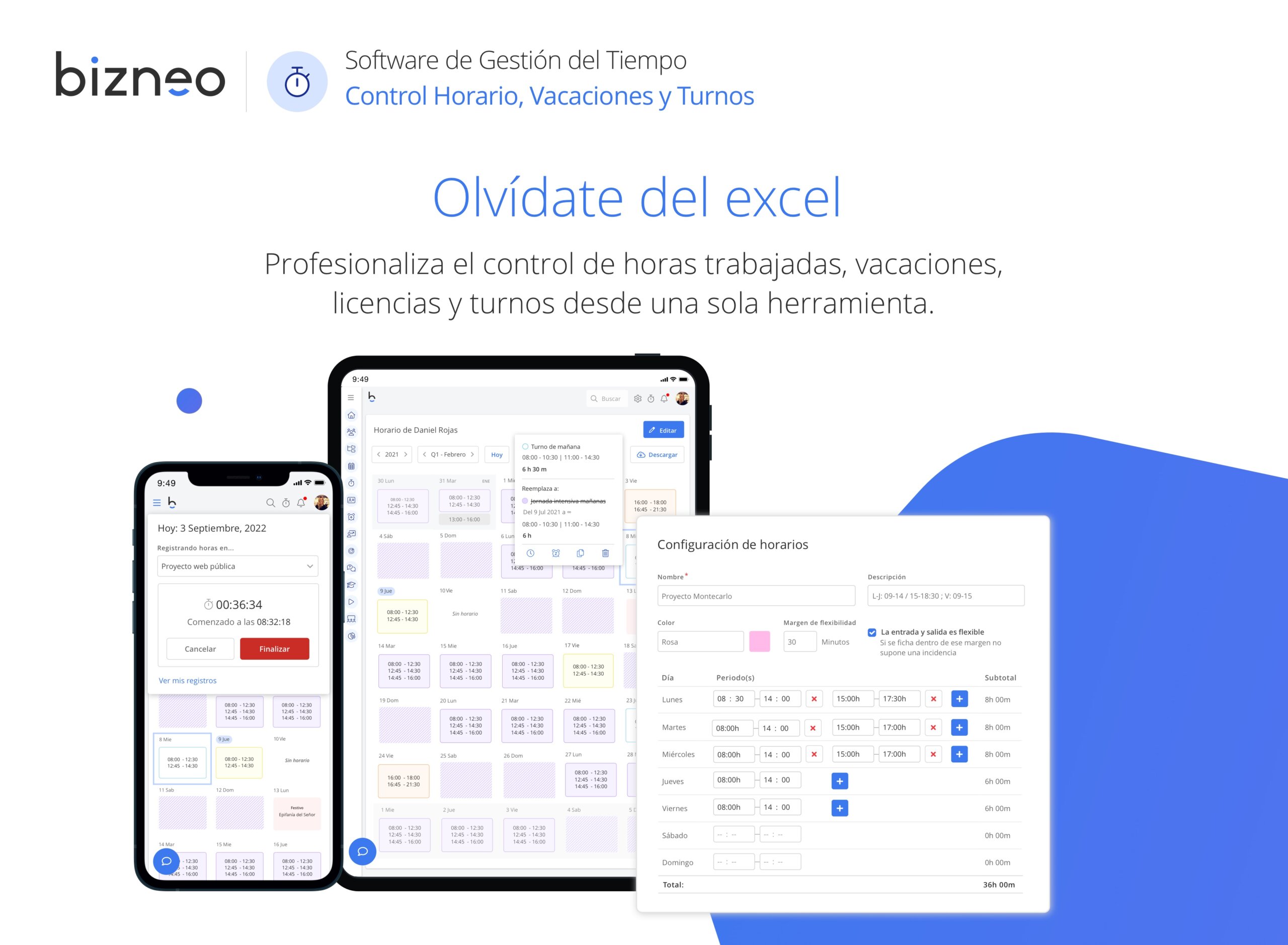 Software-de-control-horario-Bizneo-HR software de control horario Bizneo HR