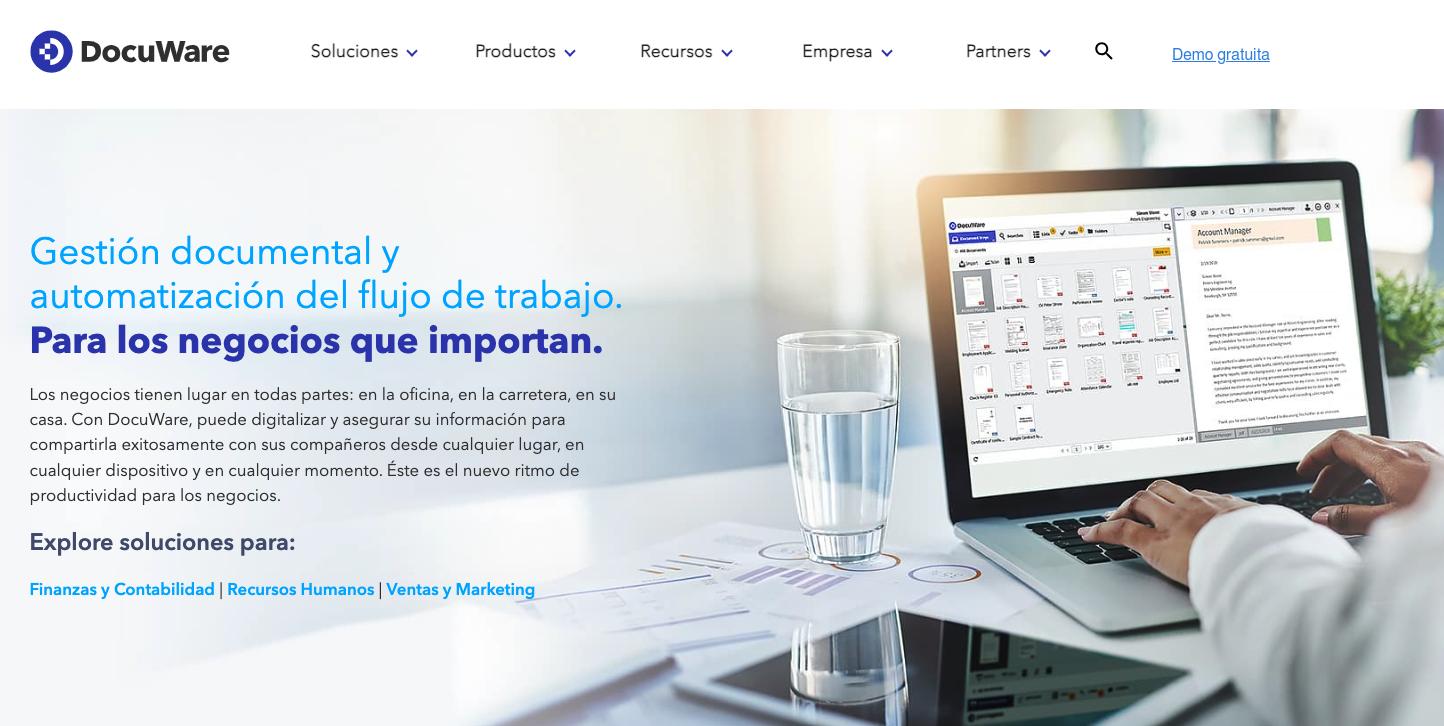 software-gestion-documnetal-docuware software de gestión documental docuware