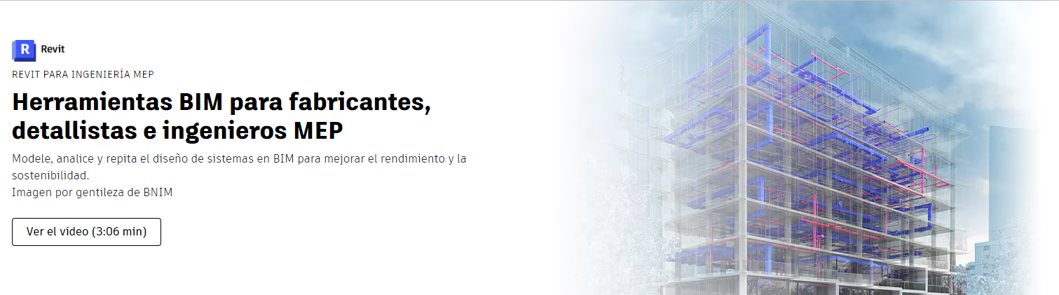 revit-mep fontaneria y climatizacion HVAC programas y softwares