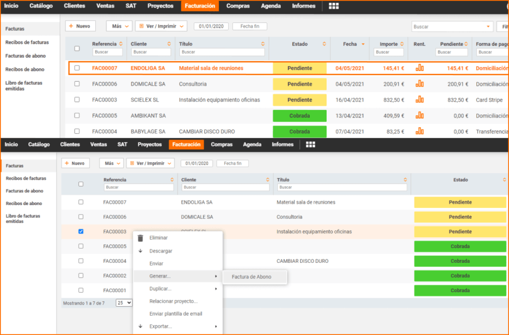 Factura de abono: Qué es cómo hacerla correctamente STEL Order